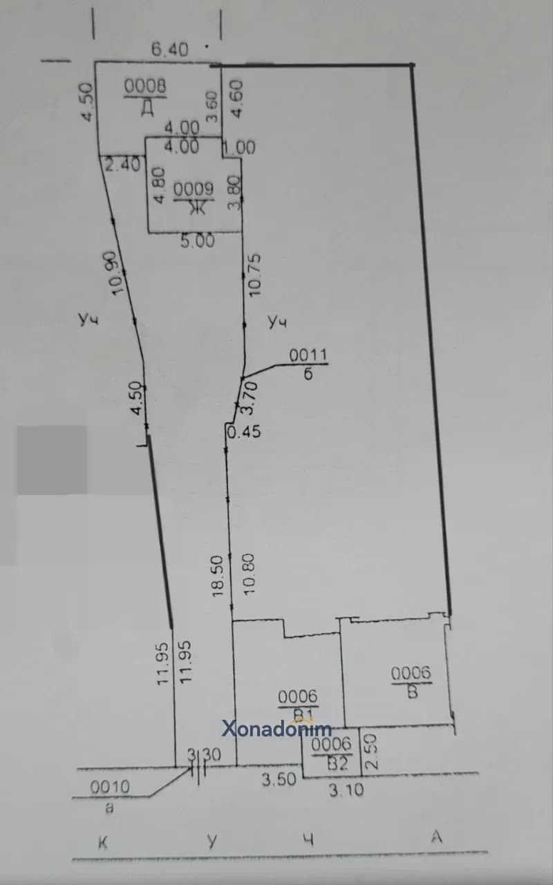 Mirzo Ulug'bekda yer, 6 m²