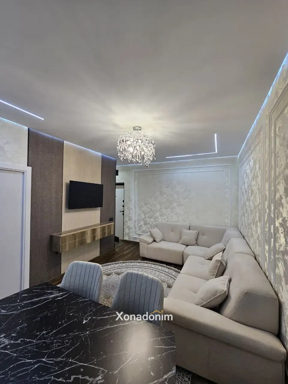 3-комнатная на БУЗ-1 | Метро Буюк Ипак Йули | Новый ремонт | 50 м² | 94.000 у.е 3