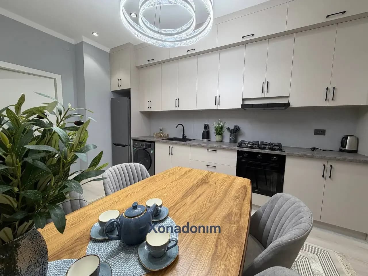 Mirobodda 2 xonali kvartira, 61 m², 6/16-qavat